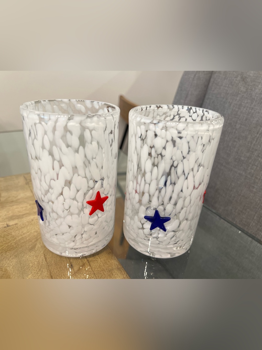 2 Stars icon heavy glasses tumblers